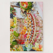 Buffet mit Obst und Gebäck Puzzle (Vertikal)