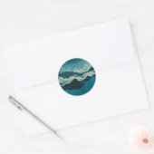 Buffet Runder Aufkleber (Umschlag)