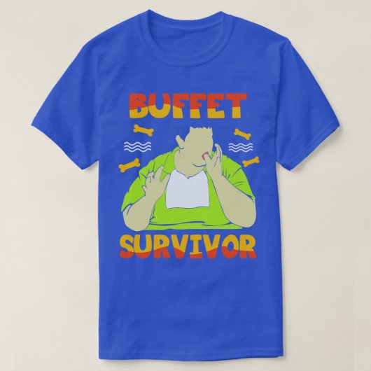 Buffet Survivor T-Shirt (Design vorne)