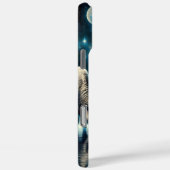 Büffets Bison Drinks unter einem kosmischen Glühen Case-Mate iPhone Hülle (Rückseite / Rechts)