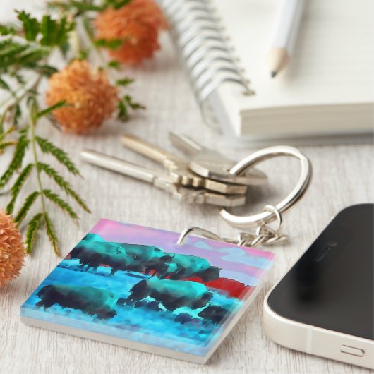 Büffets Schlüsselanhänger (Vorderseite rechts)