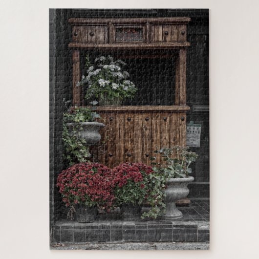 Buffets und Bouquets Nr. 3 Farbversion Puzzle (Vertikal)