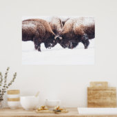 Büffets zum Kämpfen Poster (Küche)