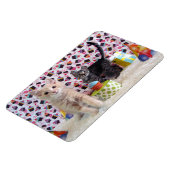 Buffington and Patton's Birthday Cat / Kitten Magnet (Linke Seite)