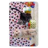 Buffington and Patton's Birthday Cat / Kitten Magnet (Vertikal)
