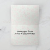 Buffington - Fußball Geburtstagskarte Karte (Innenseite)