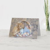 Buffingtons Osterkorbkarte Feiertagskarte (Vorderseite)