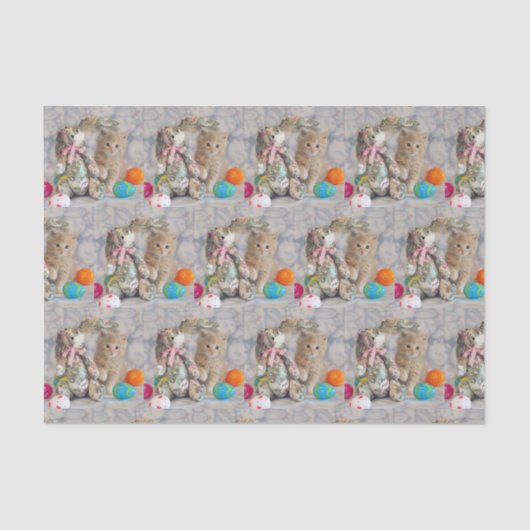 Buffington's Ostersonne - Katzenfachpapier Seidenpapier (Vorderseite)