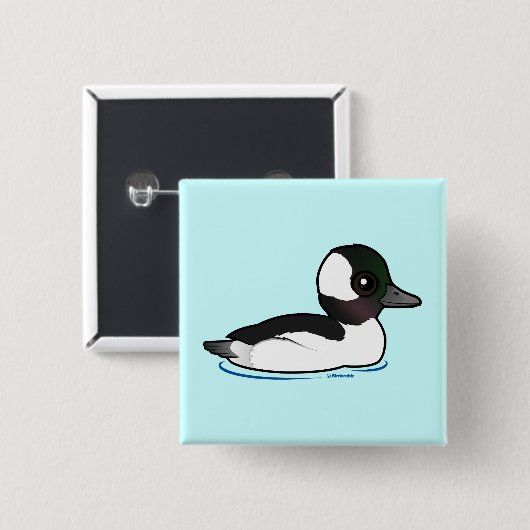 Bufflehead Button (Vorne & Hinten)