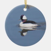 Bufflehead-Ente Drake Keramik Ornament (Vorne)