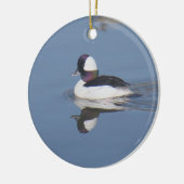 Bufflehead-Ente Drake Keramik Ornament (Links)