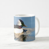 Bufflehead-Enten-Keramik-Tasse Kaffeetasse (VorderseiteRechts)