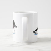 Bufflehead Jumbo-Tasse (Rückseite)
