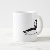 Bufflehead Jumbo-Tasse (Vorderseite Rechts)