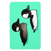 Bufflehead Pair Magnet (Vertikal)