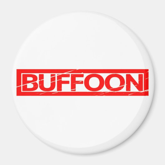 Buffoon-Briefmarke Magnet (Vorne)