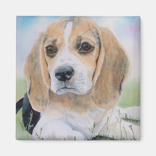 Buffy der Beagle Magnet (Vorne)
