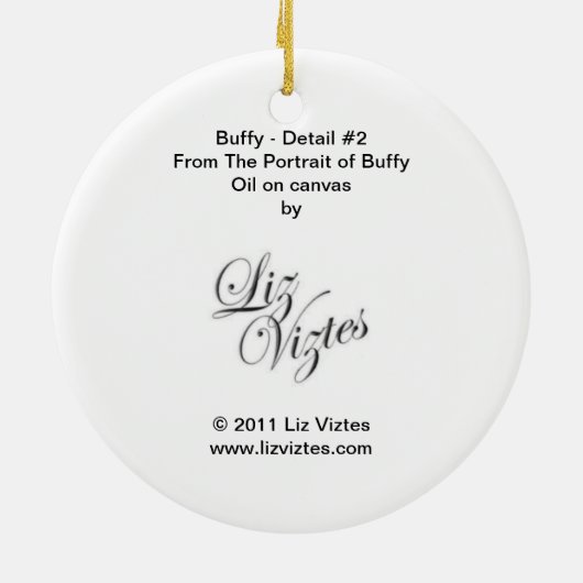 Buffy - Detail #2 Keramikornament (Hinten)