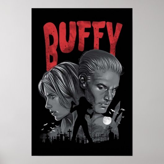 Buffy the vampire Slayer Night Poster (Vorne)