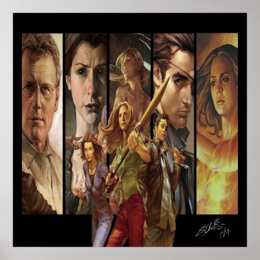 Buffy the vampire Slayer Season 8 Motion Comic g Poster (Vorne)