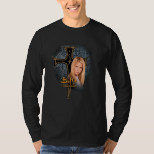 Buffy the Vampire Slayer Y2K Kreuzmuster TV-Serie T-Shirt