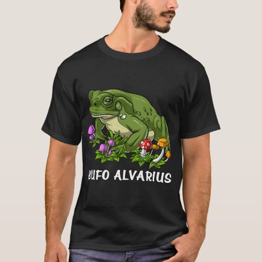 Bufo-Alvarius-Kröte T-Shirt (Vorderseite)