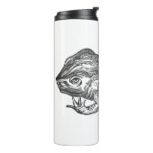 Bufo Rana aka Krötenechse Thermosbecher (Nach links gedreht)