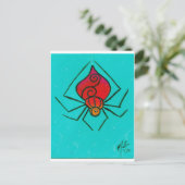 Bug5 Postkarte (Stehend Vorderseite)