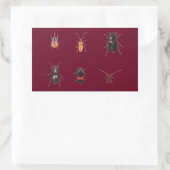 Bug 2011 rechteckiger aufkleber (Tasche)