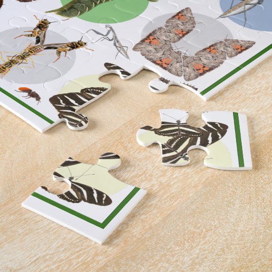 Bug Alphabet Kids Puzzle - Anpassen an den Namen (Seite)