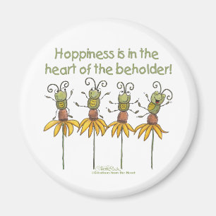 Bug auf Blume Magnet