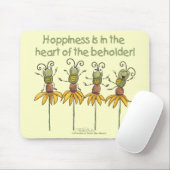 Bug auf Blume Mousepad (Mit Mouse)