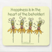 Bug auf Blume Mousepad (Vorne)