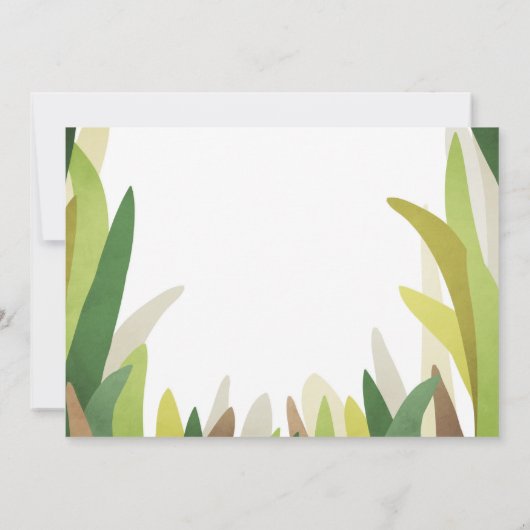 Bug Birthday Invitation Insect Bugs Boy bugging Einladung (Rückseite)