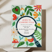 Bug Birthday Party Einladung