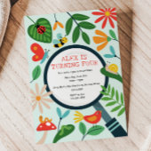 Bug Birthday Party Einladung