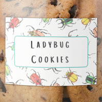 Bug Birthday Party Food Labels