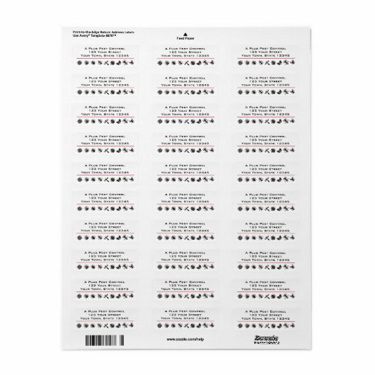 Bug Border, Pest Kontrolle (Vorne)