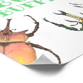 Bug Buffet Party Food Table Plakat (Ecke)