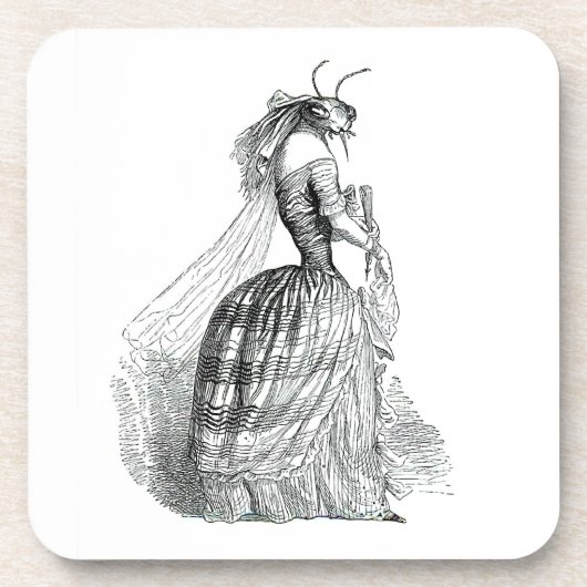 Bug Bustle Untersetzer (Vorderseite)