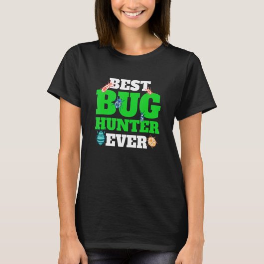 Bug Catcher Bug Hunter T-Shirt (Vorderseite)