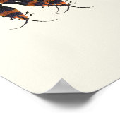 Bug Decor Insect oder Bug Alphabet Educational Poster (Ecke)