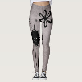 Bug der bösen Blume - Vintage Niedliche Gotische K Leggings