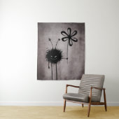 Bug der bösen Blume - Vintage Niedliche Gotische K Wandteppich (Beispiel)