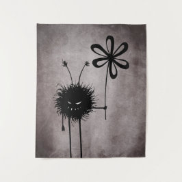 Bug der bösen Blume - Vintage Niedliche Gotische K Wandteppich