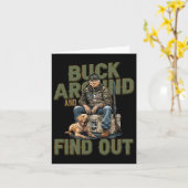 Bug dich um und finde heraus, wie Trump Camouflage Karte (Gelbe Blume)