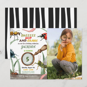 Bug Foto Einladung