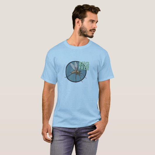 Bug Free - Men's Basic T - Shirt  (Vorne ganz)