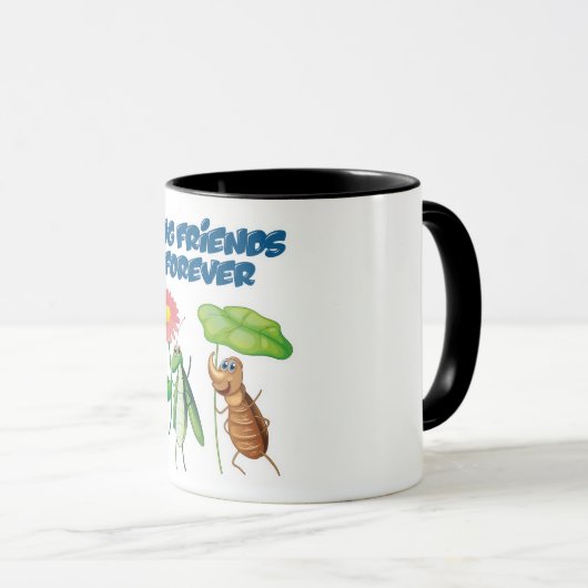 Bug Friends Forever Tasse (VorderseiteRechts)