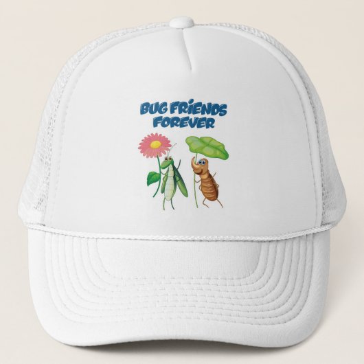 Bug Friends Forever Truckerkappe (Vorderseite)